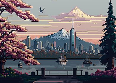 Cities Pixel Art H-preview-0