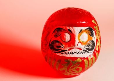 Daruma Doll Anatomy' Poster, picture, metal print, paint by Pigboom Kaboom