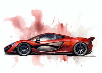 Cars In Watercolors-preview-0