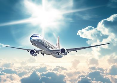 Plane Sunset-preview-2