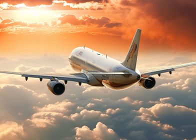 Plane Sunset-preview-3