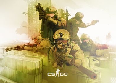 Counter Strike: Global Offensive PC Box Art Cover by PeanutReaper486