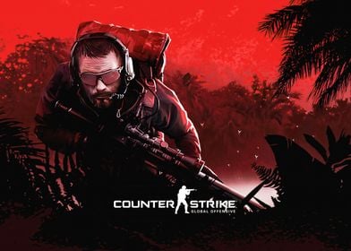 Counter Strike Global Offensive Game Poster