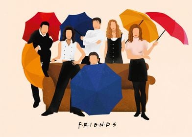 TV Show Friends Posters: Art, Prints & Wall Art