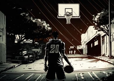 Slam Dunk Basketball Anime Block Giant Wall Art Poster