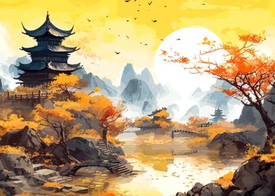 Japanese Landscape-preview-0