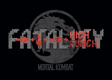 Mortal Kombat FATALITY Poster for Sale by Shinobi23