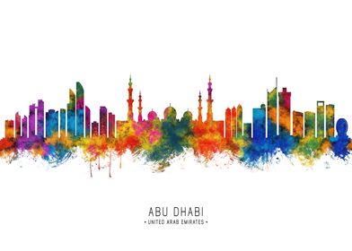 Watercolor City Skyline-preview-0