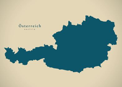 Austria Modern Maps-preview-0