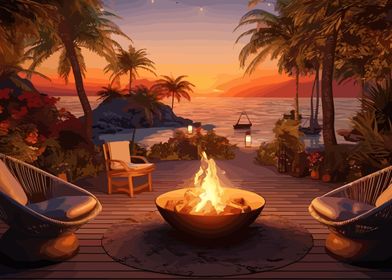 Cozy Beach Bonfire-preview-0