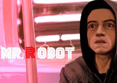 Quadro e poster Mr. Robot - Elenco - Quadrorama