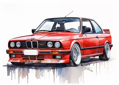 Cars In Watercolors-preview-0