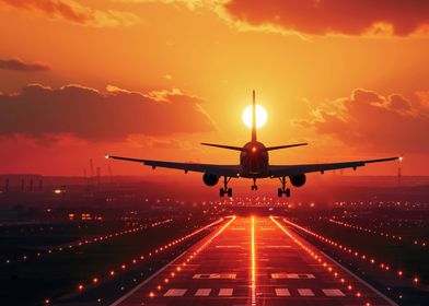 Plane Sunset-preview-3