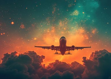 Plane Sunset-preview-2