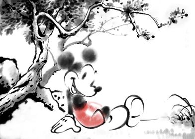 Mickey & Minnie Ink Wash-preview-0