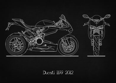 Motorcycles Blueprint-preview-1