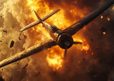 Airplane In Flames-preview-1