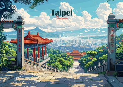 City Landscape Travel Poster-preview-0