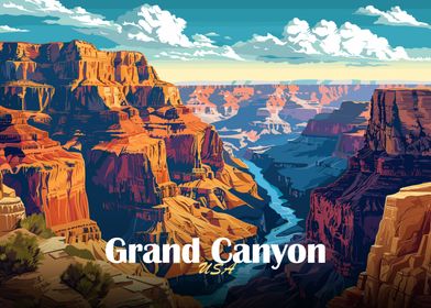 City Landscape Travel Poster-preview-1