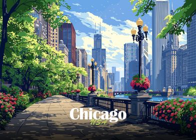 City Landscape Travel Poster-preview-3