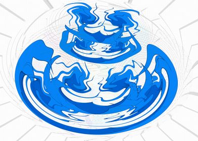 Blue Twirls-preview-2