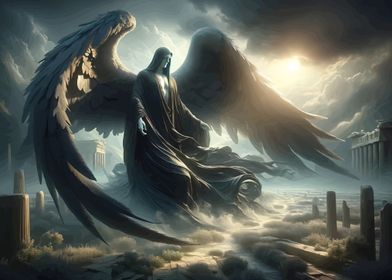 Ethereal Thanatos Angel Of Death-preview-1