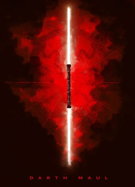 'Darth Maul' Poster by Star Wars | Displate