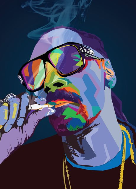 Snoop Dog Wpap Pop Art Poster By Nguyen Dinh Long Displate