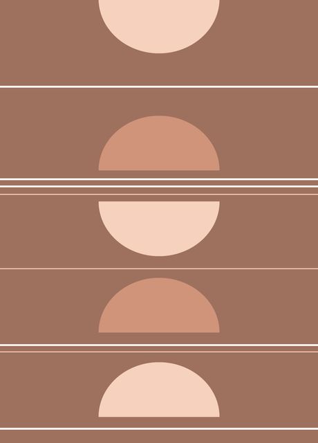 'Sunrise Sunses Shapes 1' Poster by Anita's & Bella's Art | Displate