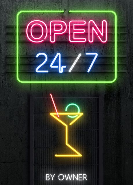 'OPEN SIGNBOARD' Poster by Studio Six | Displate