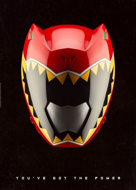 'Dino Charge Red Ranger' Poster by Power Rangers | Displate