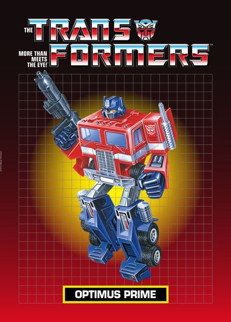 'Vintage Optimus Prime' Poster by Transformers | Displate