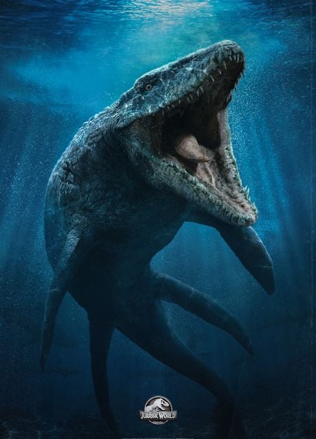 'Mosasaurus' Poster, picture, metal print, paint by Jurassic World ...