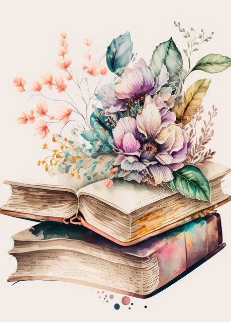 'Watercolor book' Poster, picture, metal print, paint by Zaydan ...