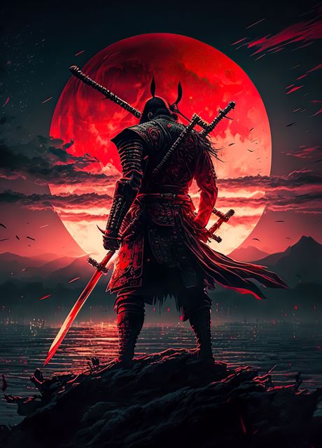 'Samurai' Poster by Childs Space | Displate