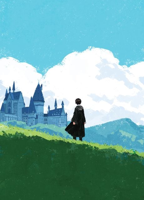 'harry And Hogwarts' Poster By Wizarding World 