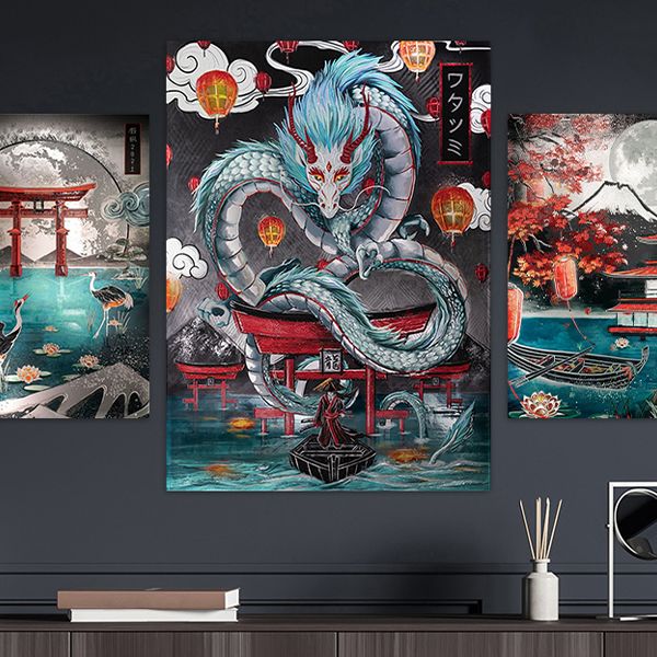The Watatsumi Poster Print | metal posters - Displate The Watatsumi Poster Print | metal posters - Displate