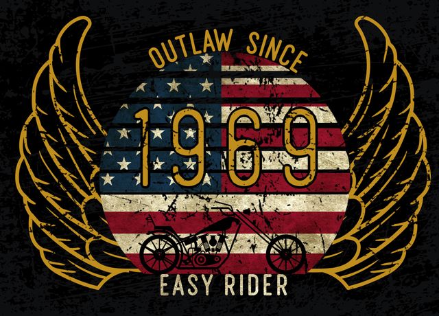 'Easy Rider Retro Movie' Poster by Don Shop | Displate