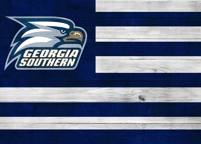 'Georgia Southern Flag' Poster by Nguyen Thi Thu Hang | Displate