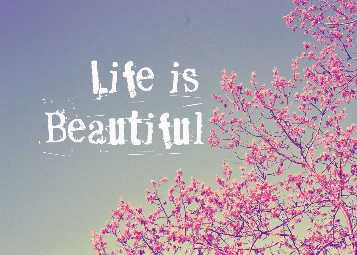 Переведи is beautiful. Life is beautiful. Beautiful Life надпись. Life is beautiful картинки. Жизнь прекрасна на английском.