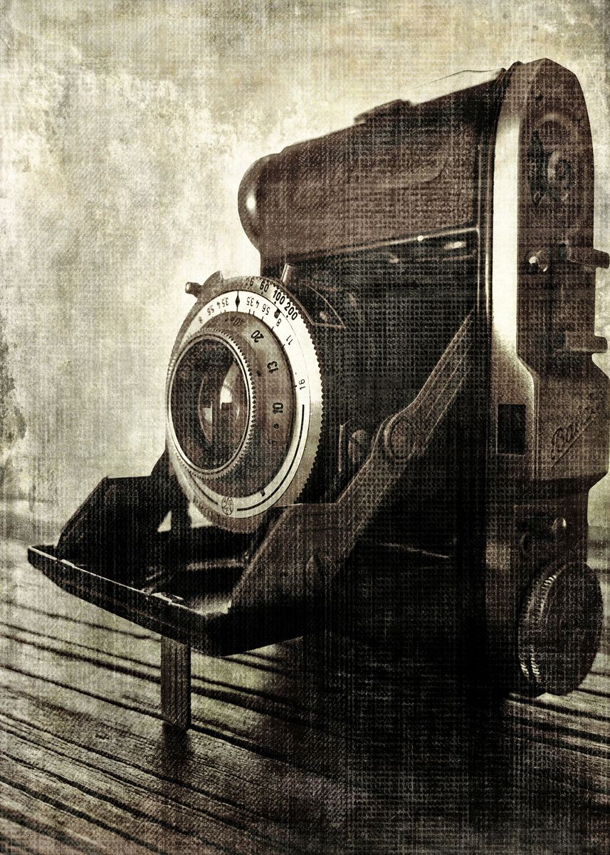 '1950 Baldinette camera, made by the Balda Bunde Company ... ' Poster ...