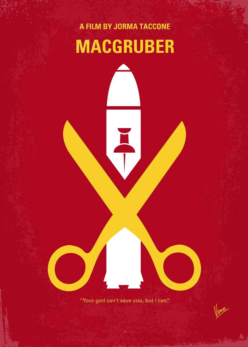 'No317 My MacGruber minimal movie poster Ex-special ope ... ' Poster ...