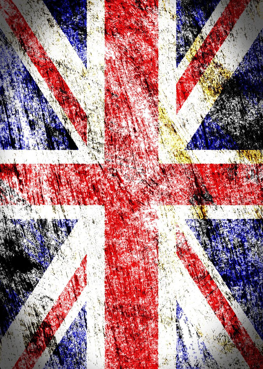 'Union Jack' Poster by Nerdiful Art | Displate