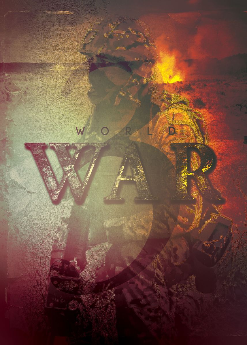 'World War 3' Poster, picture, metal print, paint by Chris Taylor ...