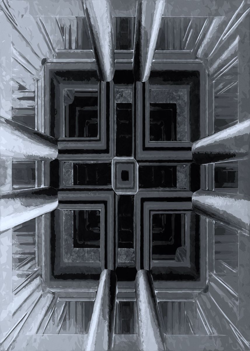 'up or down' Poster by Dagmar Giers | Displate