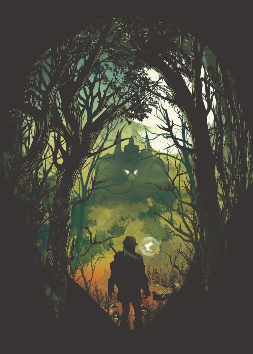 'Its Dangerous to go Alone V.2' Poster, picture, metal print, paint by ...