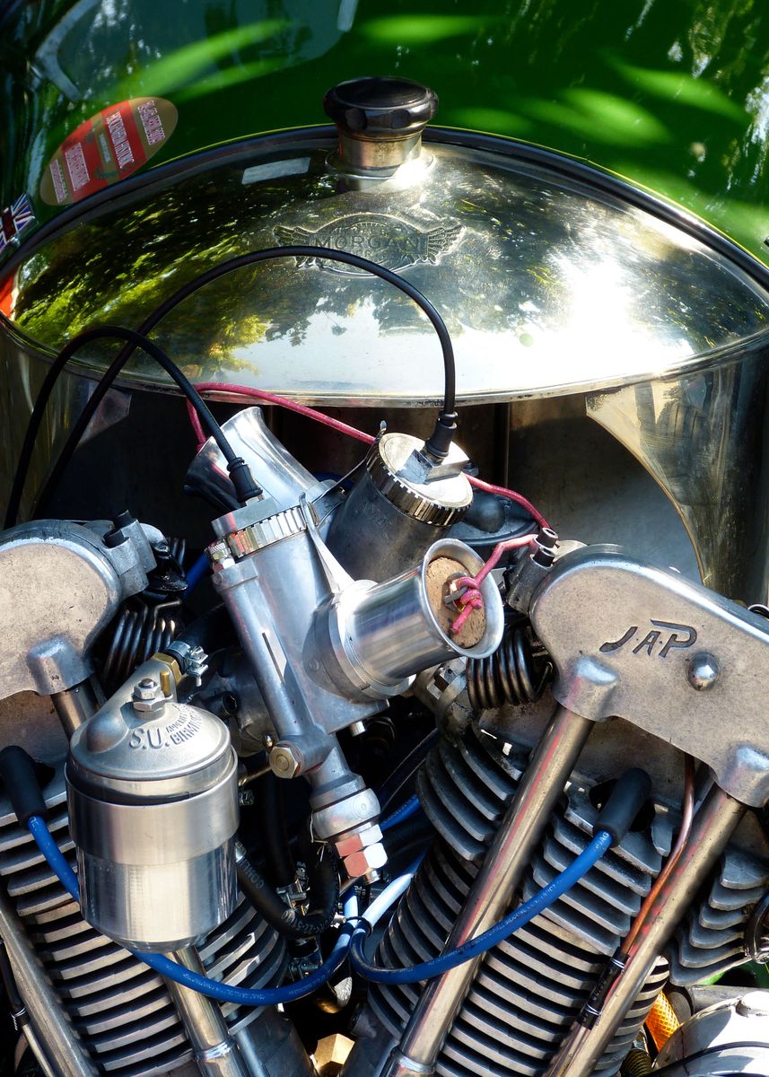 'Morgan engine' Poster, picture, metal print, paint by aRT sKRATCHES ...