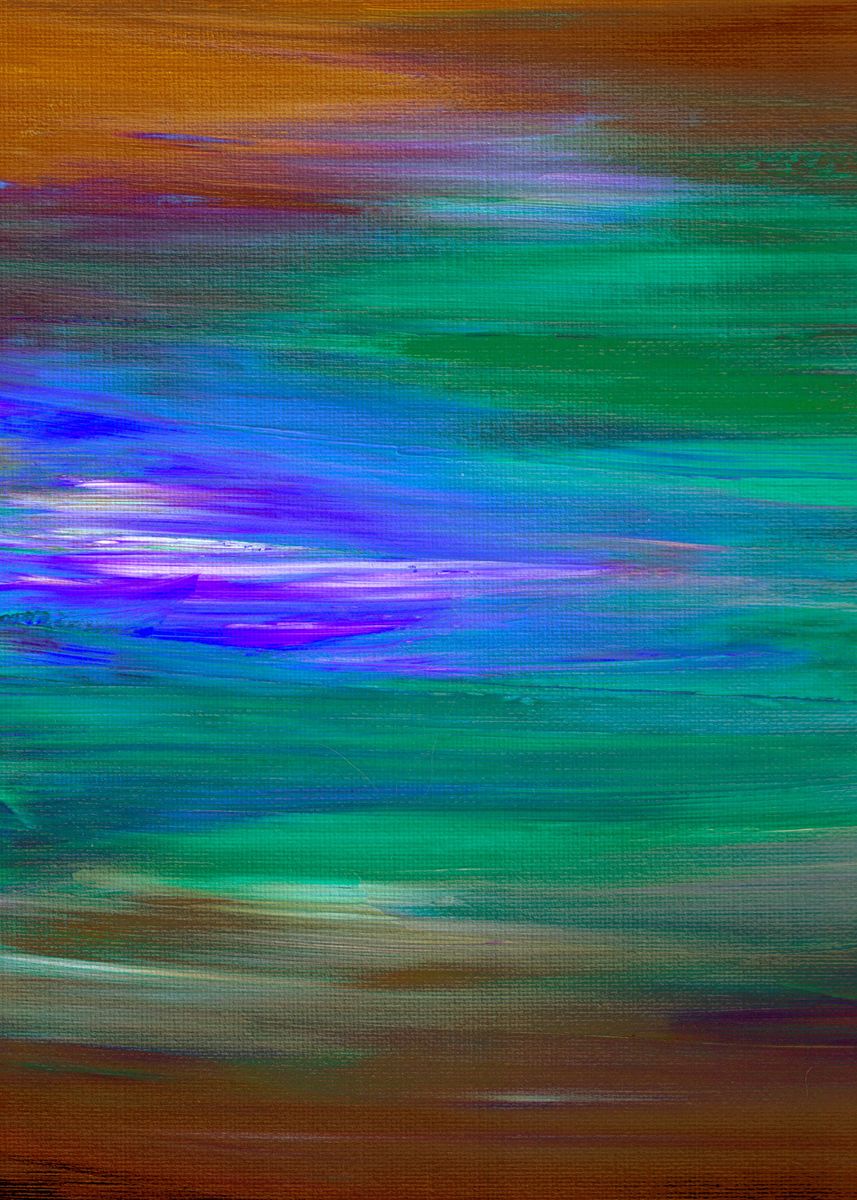 'Color Intoxication 2' Poster, picture, metal print, paint by Julia ...