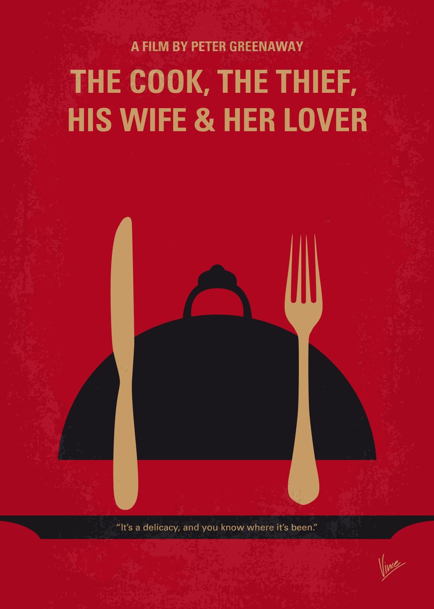 'No487 My The Cook the Thief His Wife and Her Lover mini ' Poster