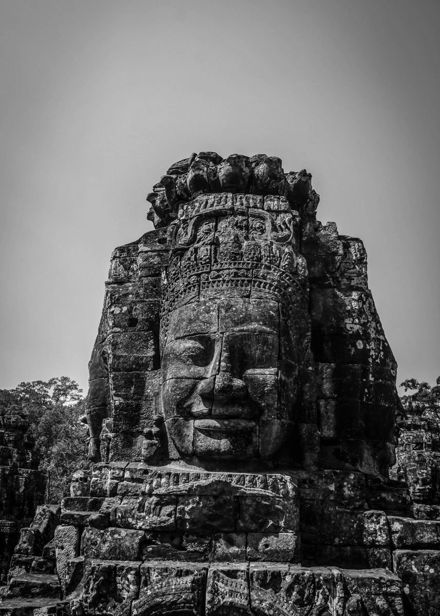 'Angkor Temple II' Poster, picture, metal print, paint by Nooz Phlannel ...